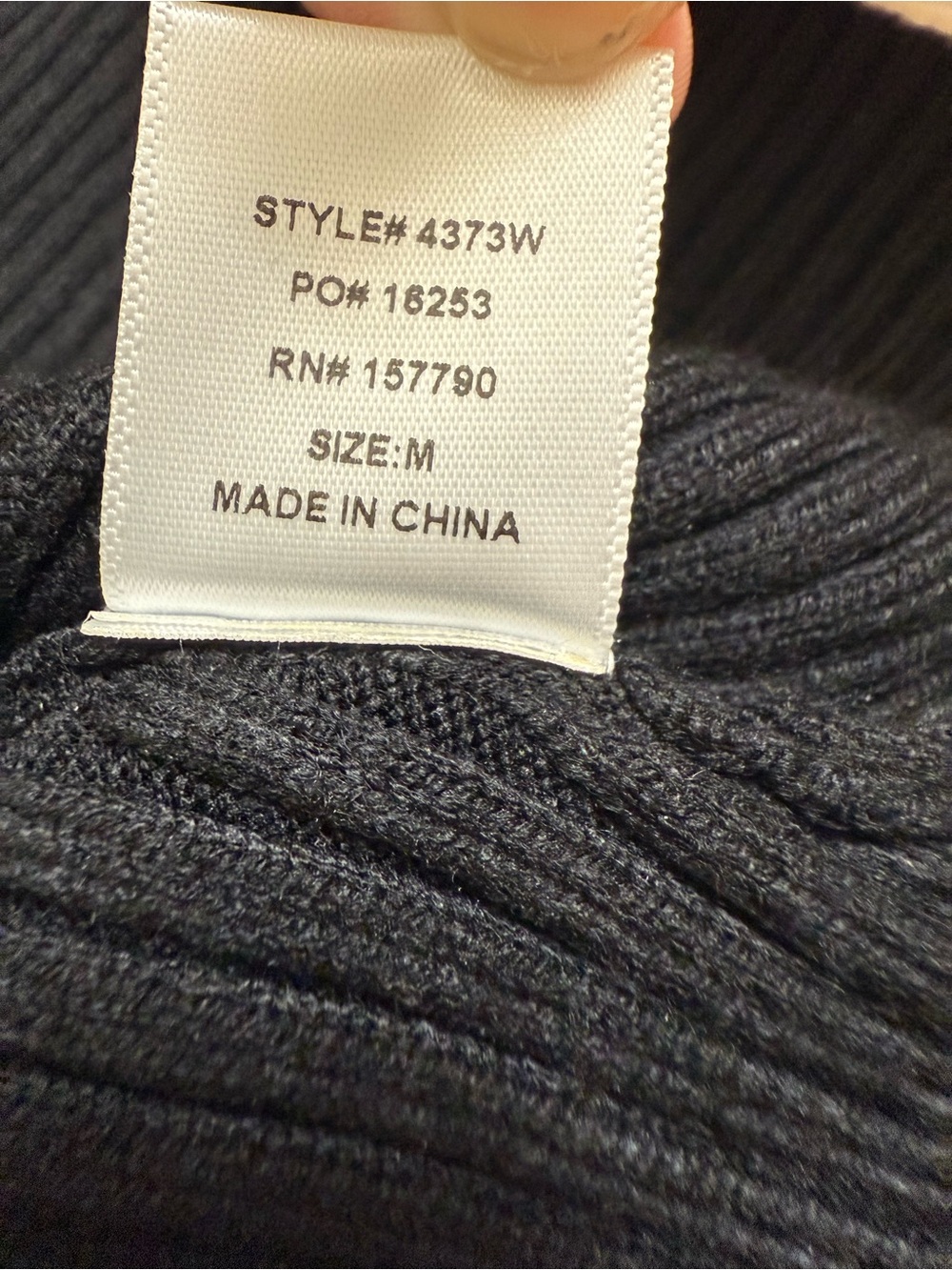 Pinch Knit Ribbed Dress - Picture 4 of 8